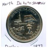 1973 North Dakota Souvenir Dollar