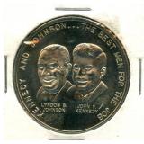 1960 Kennedy/Johnson Political "Put a Democrat