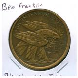 Ben Franklin Bicentennial Token