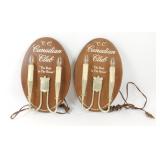* Works Bar Light Canadian Club Pair