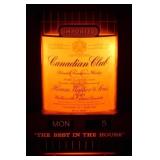 * Works Canadian Club Bar Calendar Light