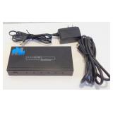 4 Way HDMI Splitter with Cables