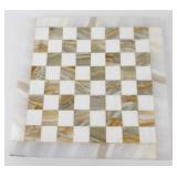 Vintage Marble Chess Board Cutting Board - 7-3/4"