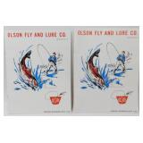 2 Olson Fly and Lure Catalogs - Cashton, WI,