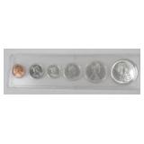 1967 Canadian Centennial Set - (4) 80% Silver