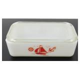 * Red Sailboat Refrigerator Container - McKee,