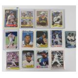 13 Hall-of-Famer and Star 1977-94 Baseball Cards