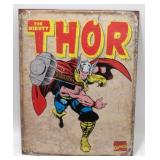 * Marvel Comics "The Mighty Thor" Metal Sign