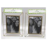 (2) 5x7 Picture Frames