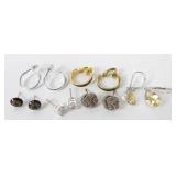 Six Pairs of Earrings