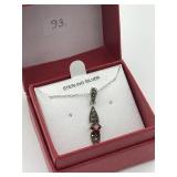 Silver Marcasite Pendant, MSRP $250 Silver Marcasite Pendant, MSRP $250