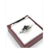 Silver Garnet (2.5 ct) Ring, MSRP $350