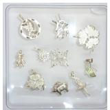 7 Silver Pendants, MSRP $300