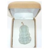14k Yellow Gold Jade Pendant, MSRP $600 14k Yellow Gold Jade Pendant, MSRP $600