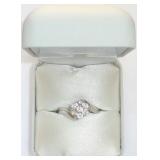 Silver 7 Diamond Ring, MSRP $165 Silver 7 Diamond Ring, MSRP $165