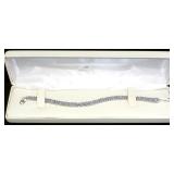 Silver Tanzanite (8.2 ct) Bracelet, MSRP $1300 Silver Tanzanite (8.2 ct) Bracelet, MSRP $1300