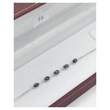 14k White Gold Blue Sapphire (1.7 ct) Bracelet 14k White Gold Blue Sapphire (1.7 ct) Bracelet