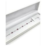 14k White Gold Ruby (2.0 ct) & White Sapphire 14k White Gold Ruby (2.0 ct) & White Sapphire