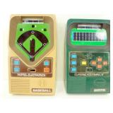 Mattel Baseball & Football Games - Both Work Mattel Baseball & Football Games - Both Work