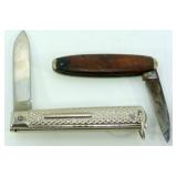 Lot of 2 Vintage Pocket Knives Lot of 2 Vintage Pocket Knives