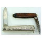 Lot of 2 Vintage Pocket Knives