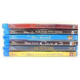 6 Disney Blu-Ray Movies 6 Disney Blu-Ray Movies