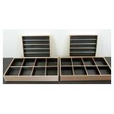 * 4 Jewelry Trays * 4 Jewelry Trays
