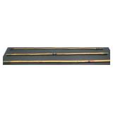 * 3 Piece Bamboo Cane Pole with Brass Ferrules -