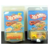 2 Vintage NIP Hot Wheels with Protectors - 