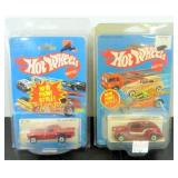 2 Vintage NIP Hot Wheels with Protectors - 2 Vintage NIP Hot Wheels with Protectors -