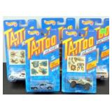 5 Vintage Hot Wheels Tattoo Machines - Street 5 Vintage Hot Wheels Tattoo Machines - Street