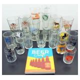 ** Lot of Mixed Craft and Small Brewery Glasses