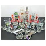 ** Lot of Mixed Barware, Including Set Of Maker ** Lot of Mixed Barware, Including Set Of Maker