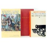 Two Hardcover Lincoln Books and Civil War OOK