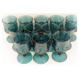 * Vintage Lot of 12 Blue Kings Crown Claret or * Vintage Lot of 12 Blue Kings Crown Claret or