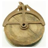 * HD Hudson Mfg. Co. USA Wooden Pulley