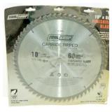 Tool Shop 10" x 60T Finishing Blade - NIP Tool Shop 10" x 60T Finishing Blade - NIP