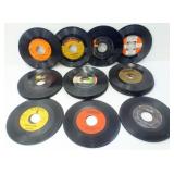 Assorted 45 RPM Records - Older Elvis, Etc.