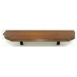 * Nice Older Walnut Clock Shelf - Nice Condition * Nice Older Walnut Clock Shelf - Nice Condition