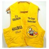 Vintage Hillbilly Bread Vest - Great Graphics, Vintage Hillbilly Bread Vest - Great Graphics,