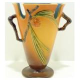 Roseville Pine Cone Vase - Old, Marked 843-8,