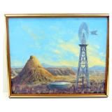 * Original Oil Painting by Eli H. Mabry "Cow * Original Oil Painting by Eli H. Mabry "Cow