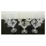 ** Beautiful Fostoria Stemware - 13 Pieces, 3 ** Beautiful Fostoria Stemware - 13 Pieces, 3