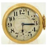 Old South Bend Pocket Watch - 15 Jewel, 10k Gold