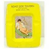 Last One! Road Side Tavern Otto and Leona Ashtray