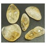 Natural Citrine Tumbles Natural Citrine Tumbles