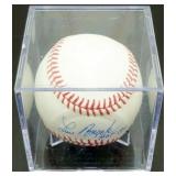 Lou Brock Autographed HOF 1985 Major League