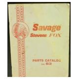 Vintage Savage Stevens Fox No. 63 Catalog - 53