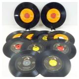 11 Vintage Elvis Presley 45 RPM Records