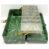 * Vintage Plano Beachcomber Tackle Box - Green,